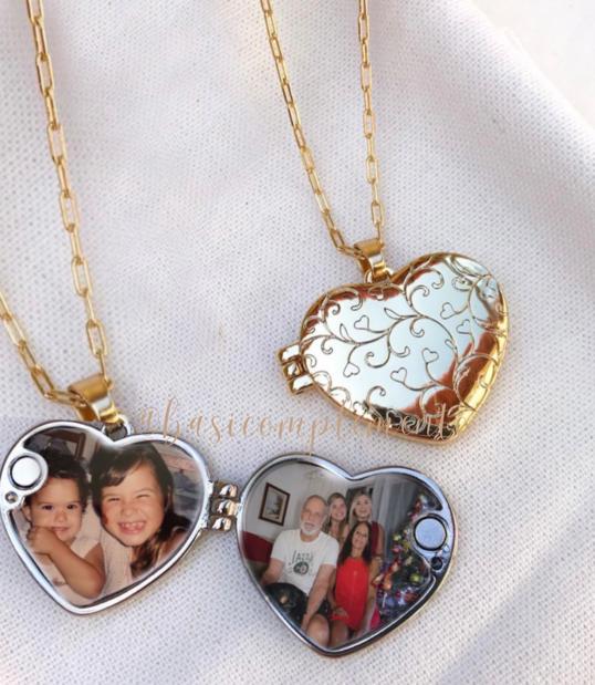 Colar Relicário do amor