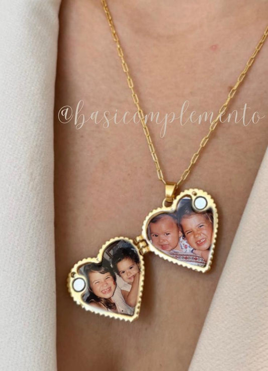 Colar Relicário do amor